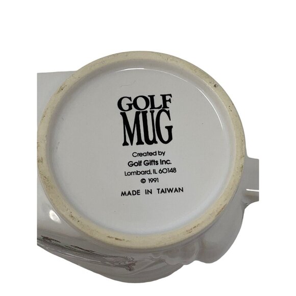 Golf Bag Shaped Mug Pencil Holder 1991 Golf Gifts Novelty Gift For Dad - Picture 5 of 7